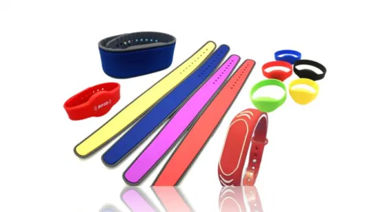 Waterproof 13.56MHz Ntag213 NFC RFID Silicone Wristband for Water Park